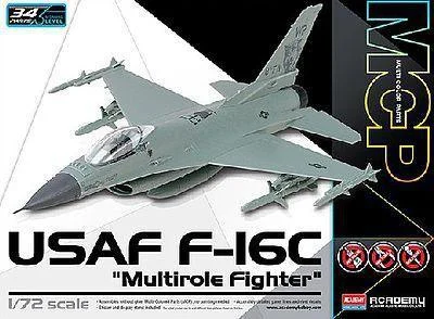 1/72 Academy F-16C USAF Multirole Fighter 12541