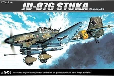 1/72 Academy JU-87G-1 Stuka "Tank Buster" 12450