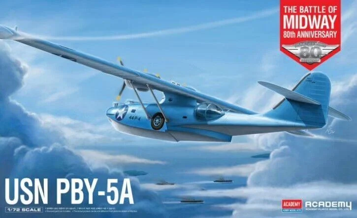 1/72 Academy PBY-5A Battle of Midway USN 12573
