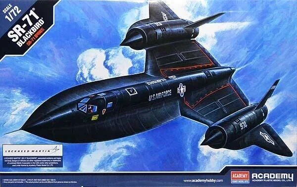 1/72 Academy SR-71 Blackbird 12448