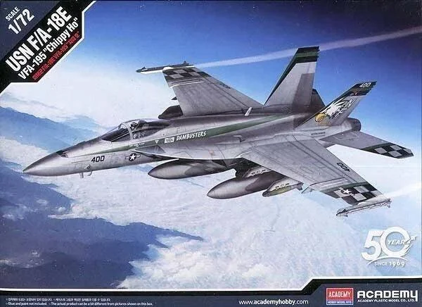 1/72 Academy USN F/A-18E VFA-195 Chippy Ho 12565