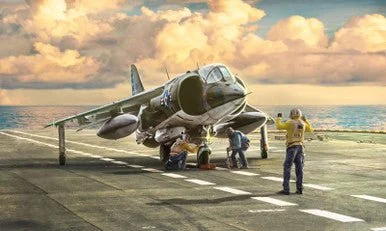 1/72 AV8A Harrier Aircraft - Italeri