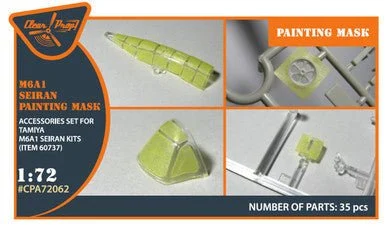 1/72 Clear Prop M6A1 Seiran Paint Mask for Tamiya