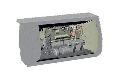 1/72 CMK U-Boot IX Electric Motor section Resin