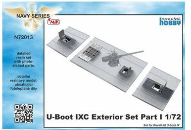 1/72 CMK U-Boot IX Exterior Set Part I. for Revell kit Resin