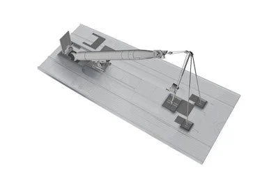 1/72 CMK U-Boot IX Stern Torpedo w/Loading Winch and Cart. for Revell kit Resin