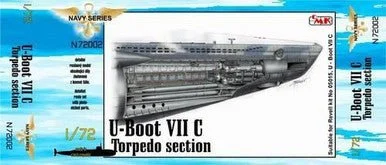 1/72 CMK U-Boot VII Torpedo section for REV Resin