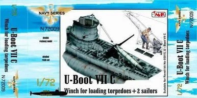 1/72 CMK U-Boot VII Winch for loading torpedoes for RE Resin