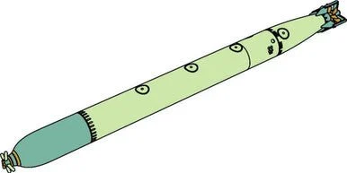 1/72 CMK WW II German Torpedo Type G7a (3 pcs) Resin