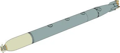 1/72 CMK WW II German Torpedo Type G7e (3 pcs) Resin