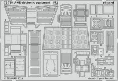 1/72 Eduard A-6E electronic equipment for TRUMPETER
