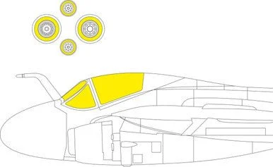 1/72 Eduard A-6E TRAM MASK for TRUMPETER kit