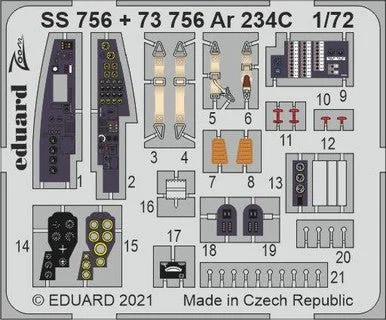 1/72 Eduard Ar 234C for HOBBY 2000 / DRAGON