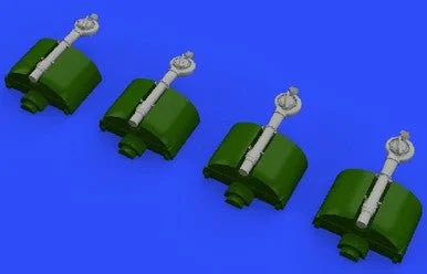 1/72 Eduard B-24 Turbochargers for EDU & HSG (Resin)