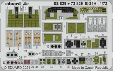 1/72 Eduard B-24H Zoom Set for AIRFIX