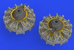 1/72 Eduard B-25J Engines for EDU & HSG (PE & Resin)