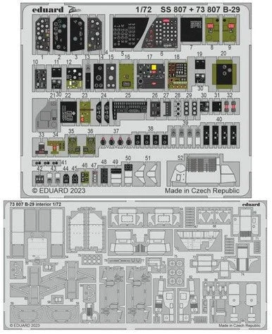 1/72 Eduard B-29 interior