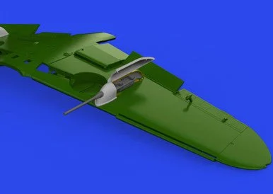 1/72 Eduard Bf 109F/G/K gun pods PRINT for EDUARD