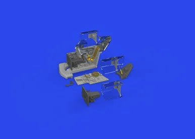 1/72 Eduard Bf 109G-5/G-6 cockpit PRINT Brassin