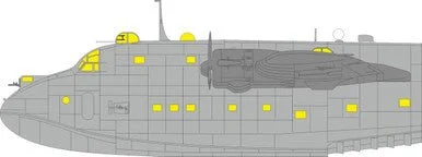 1/72 Eduard BV 222 MASK for REVELL kit