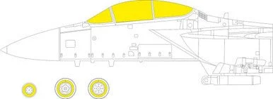 1/72 Eduard F-15J Mask for FINE MOLDS