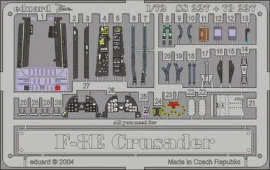 1/72 Eduard F8E Crusader for ACY (Pre-Painted)