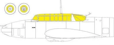 1/72 Eduard Mask Bf 110E for Eduard