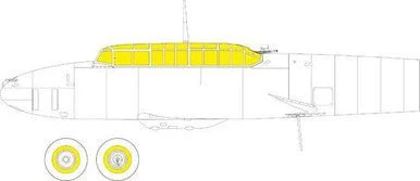 1/72 Eduard Mask Bf 110G-2 for Eduard