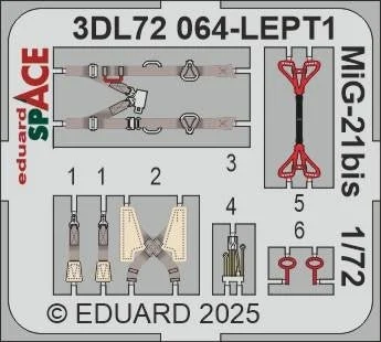 1/72 Eduard MiG-21bis SPACE SPACE for EDUARD kit