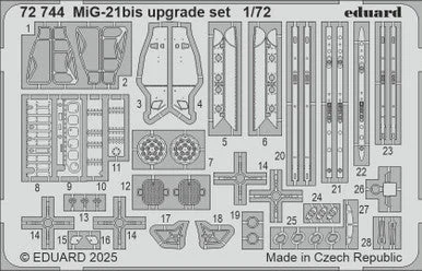 1/72 Eduard MiG-21bis upgrade set Photo Etch