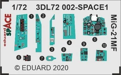 1/72 Eduard MiG-21MF SPACE for EDUARD
