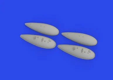 1/72 Eduard P-51D 75gal drop tanks PRINT Brassin for EDUARD