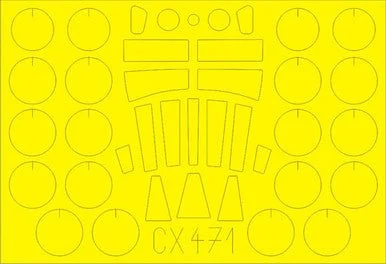 1/72 Eduard Paint Mask for AIRFIX Victor B Mk.2 (BS)