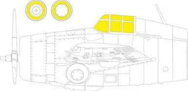1/72 Eduard Paint Mask for ARMA HOBBY F4F-4
