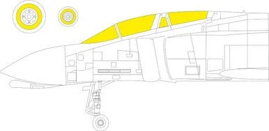 1/72 Eduard Paint Mask for FINE MOLDS F-4J