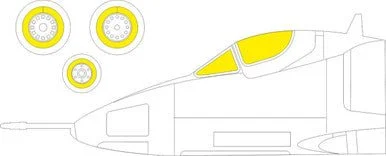 1/72 Eduard Paint Mask for FUJIMI / HOBBY 2000 A-4B