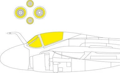 1/72 Eduard Paint Mask for TRUMPETER A-6E