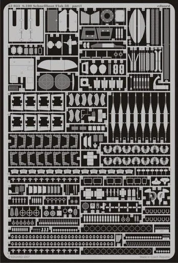 1/72 Eduard S100 Schnellboot Flak 38mm for RMG