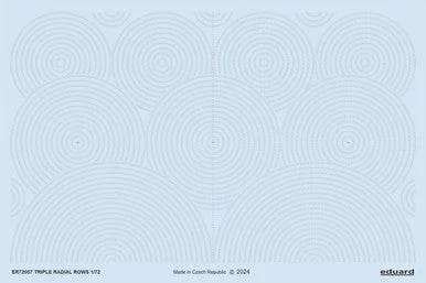 1/72 Eduard Triple radial rows for