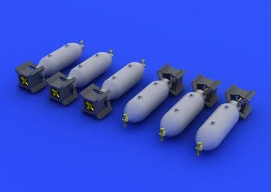 1/72 Eduard US 250lb Bombs (PE & Resin)