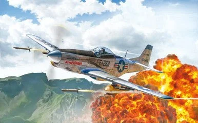 1/72 F51D Mustang Fighter Korean War - Italeri