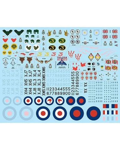 1/72 Fundekals AVRO VULCANS