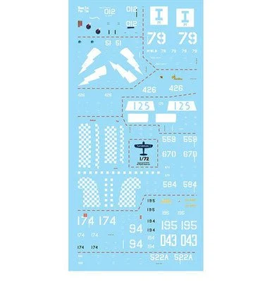 1/72 Fundekals CORSAIRS/ WHISTLING DEATH
