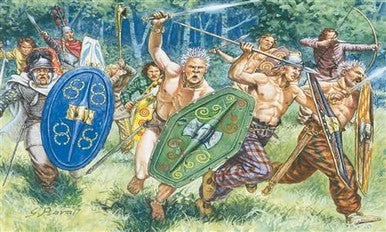 1/72 Gaul Warriors (40) - Italeri