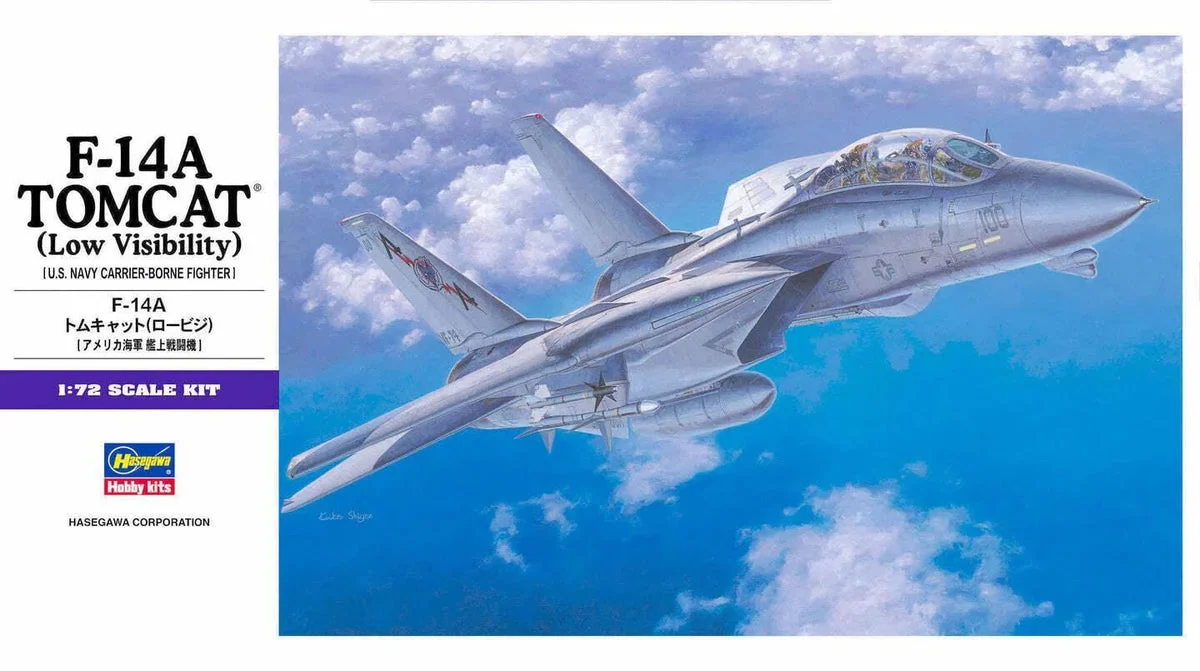 1/72 Hasegawa F-14A Tomcat Low Visibility 532