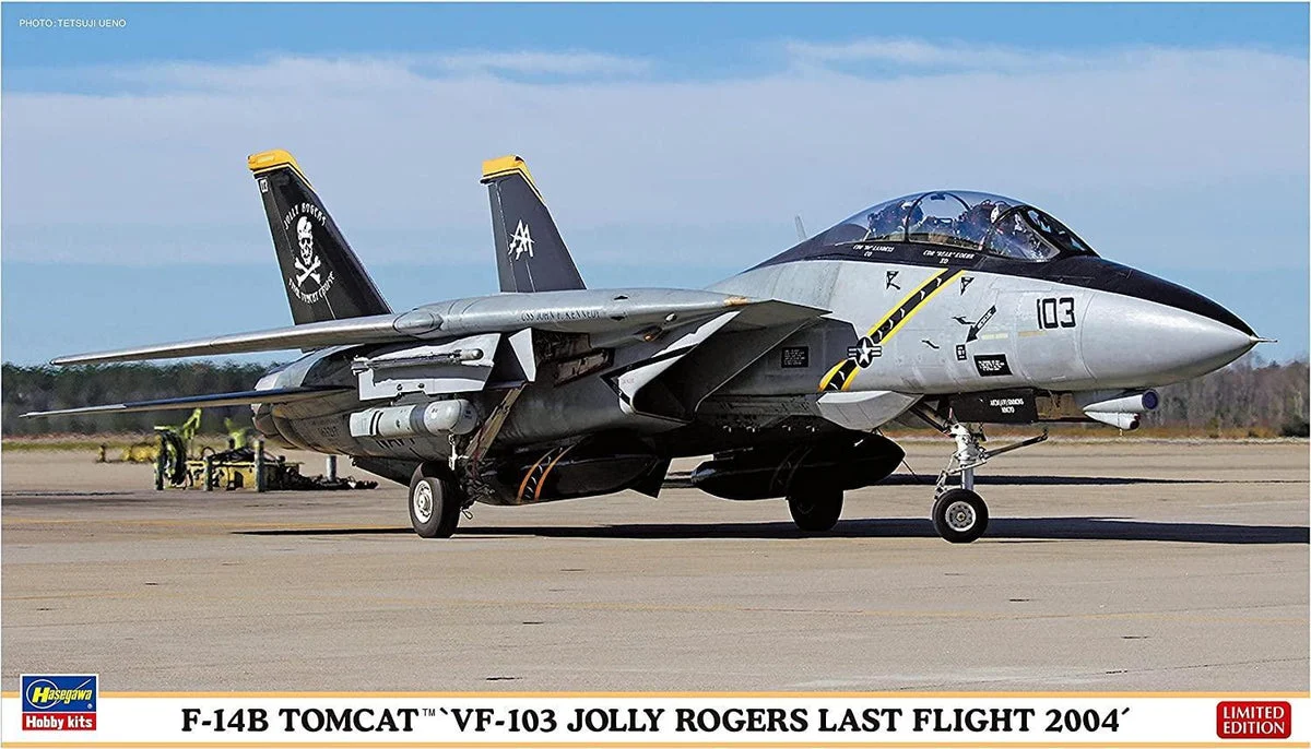 1/72 Hasegawa F-14B Tomcat 103 Jolly Rogers 2434