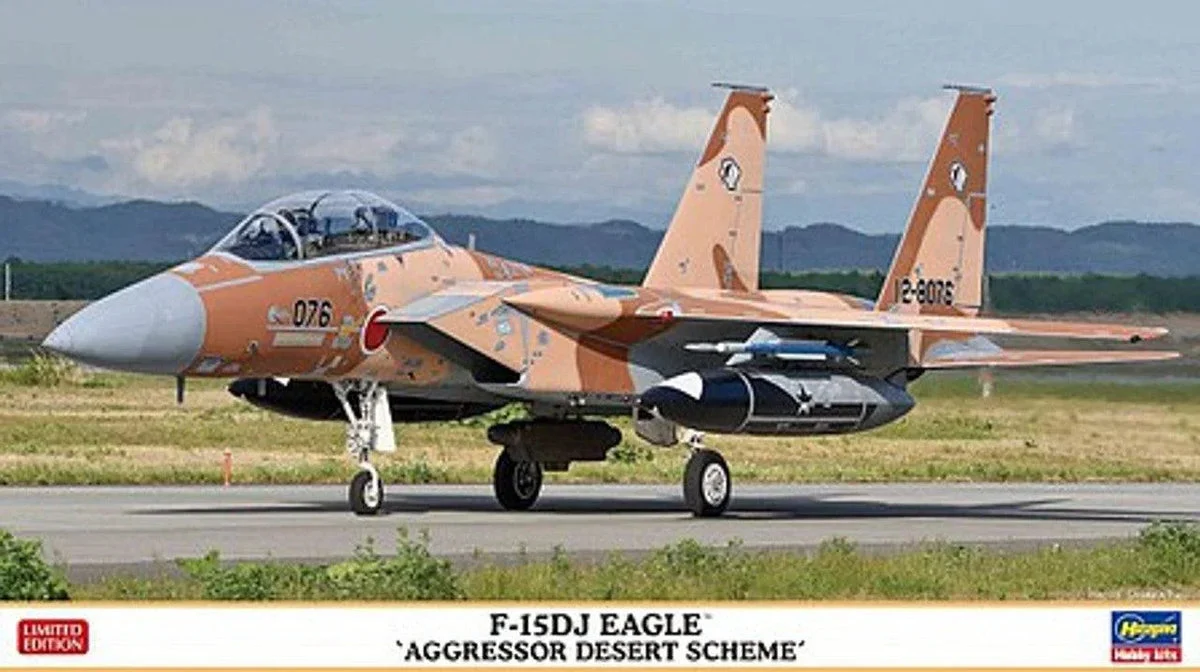1/72 Hasegawa F-15DJ Eagle Aggressor Desert Scheme 2354