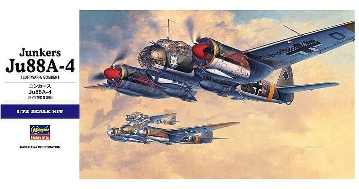 1/72 Hasegawa Junkers Ju-88A-4 555