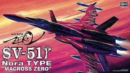 1/72 Hasegawa Macross Zero SV51y Nora Type Fighter 65716