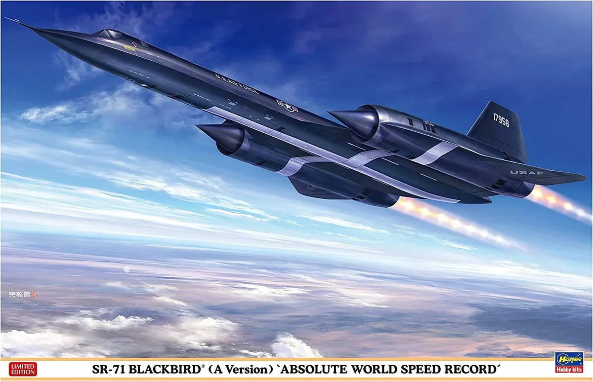 1/72 Hasegawa SR-71 Blackbird Speed Record 2425